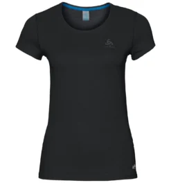 Ondershirt Odlo Women S/S Active F-Dry Light Black