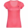 Ondershirt Odlo Women Crew Neck S/S Active F-Dry Light Paradise Pink