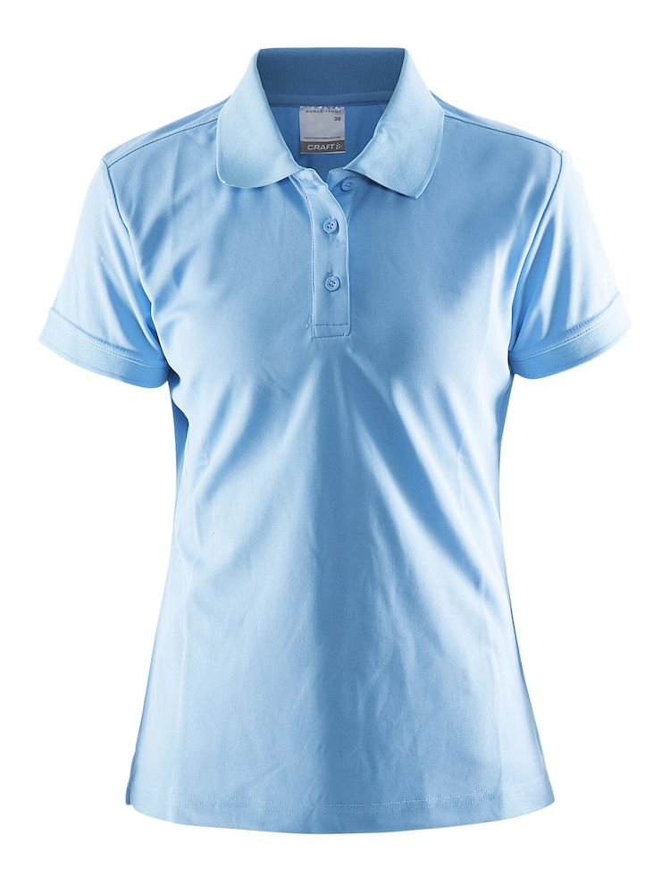 Polo Craft Women Classic Pique Aqua 1 Polo Craft Women Classic Pique Aqua