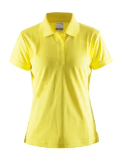 Polo Craft Women Classic Pique Yellow