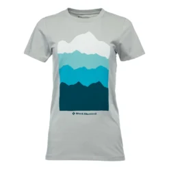 T-Shirt Black Diamond Women Vista SS Tee Atmosphere
