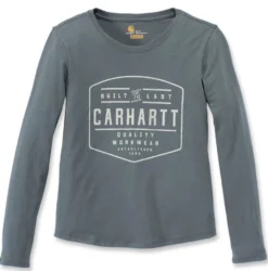 T-Shirt Carhartt Women Graphic L/S Balsam Green