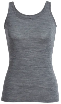 Tanktop Icebreaker Womens Siren Tank Gritstone Heather