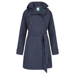 Regenjas Happy Rainy Days Trenchcoat Madonna Middernacht