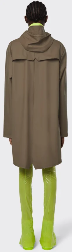 Regenjas Rains Unisex Long Jacket Wood -Odli Kleding Winkel 12020 wood women 3