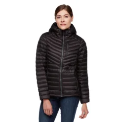 Jas Black Diamond Women Approach Down Hoody Black