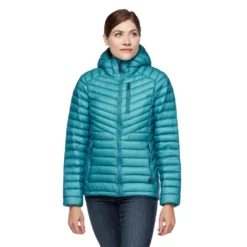 Jas Black Diamond Women Approach Down Hoody Azul