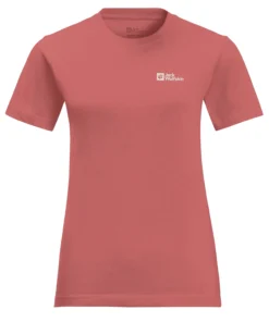 T-Shirt Jack Wolfskin Women Essential T Faded Rose