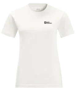T-Shirt Jack Wolfskin Women Essential T White