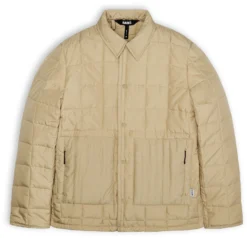 Jas Rains Unisex Liner Shirt Jacket Sand