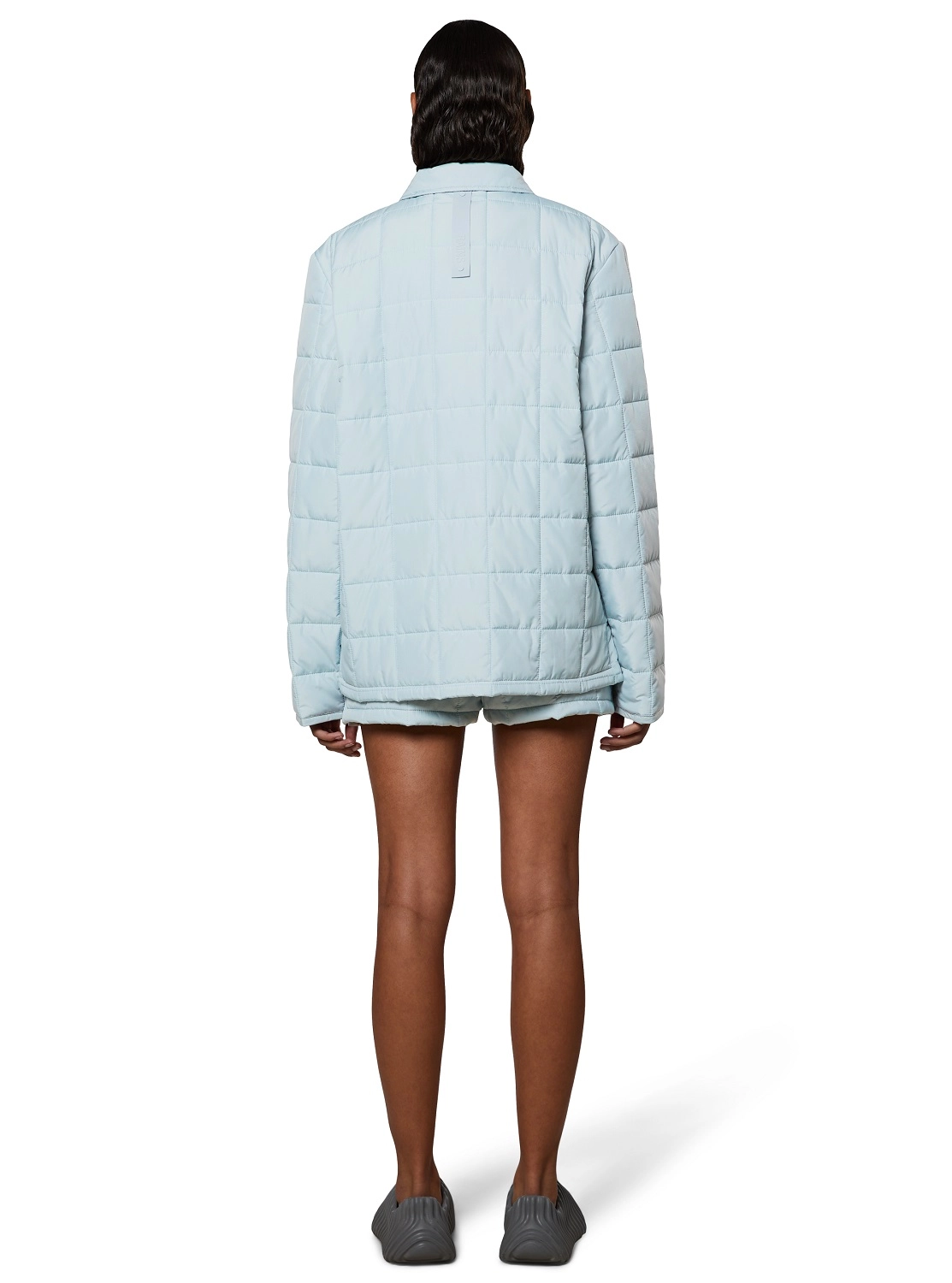 Jas Rains Unisex Liner Shirt Jacket Sky 8 Jas Rains Unisex Liner Shirt Jacket Sky - Afbeelding 8