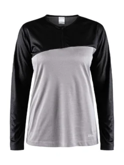 Longsleeve Craft Women Radiate Tee Grey Melange