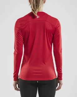 Longsleeve Craft Women Rush LS Tee Bright Red 6 Longsleeve Craft Women Rush LS Tee Bright Red -Odli Kleding Winkel 1907365 430000 RUSH20LS20TEE C3