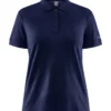 Polo Craft Women Core Blend Polo Shirt Navy
