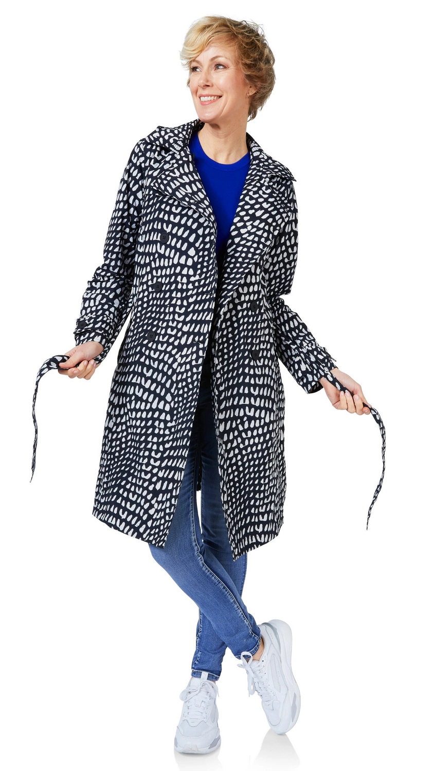 Regenjas Happy Rainy Days Geneve Graphic Black 2 Regenjas Happy Rainy Days Geneve Graphic Black - Afbeelding 2