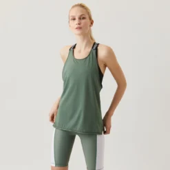 Bjorn Borg Tanktop Björn Borg Women Loose Top Borg Duck Green