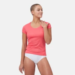 Ondershirt Odlo Women Crew Neck S/S Active F-Dry Light Paradise Pink -Odli Kleding Winkel 3 141161 30782