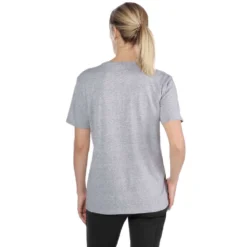 T-Shirt Carhartt Women Wk195 Workwear Logo Graphic S/S Heather Grey -Odli Kleding Winkel 3 EU 103592 034 AVB