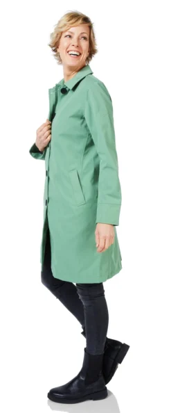 Regenjas Happy Rainy Days Bilbao Groen -Odli Kleding Winkel 3 bilbao frost groen twill 3 scaled 1