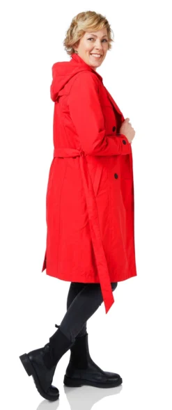 Regenjas Happy Rainy Days Geneve Red -Odli Kleding Winkel 3 geneve rood 2 scaled 1