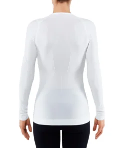 Longsleeve Falke Women Warm Crew Neck White -Odli Kleding Winkel 3053 1559 rearview 5d75a4b62e6f9 large