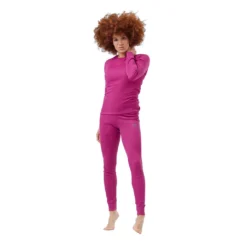 Ondershirt Odlo Women Active Warm Eco LS Festival Fuchsia -Odli Kleding Winkel 3303 1