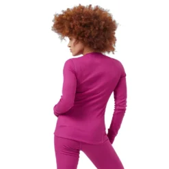 Ondershirt Odlo Women Active Warm Eco LS Festival Fuchsia -Odli Kleding Winkel 3305