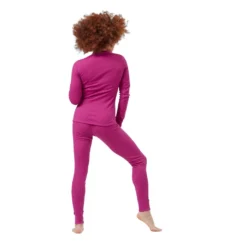 Ondershirt Odlo Women Active Warm Eco LS Festival Fuchsia -Odli Kleding Winkel 3306