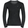 Ondershirt Odlo Women BL Top Crew Neck LS Active F-Dry Light Black