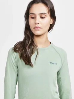 Ondershirt Craft Women Core Dry Active Comfort LS W Jade -Odli Kleding Winkel 4 1911168 622000 CORE20Dry20Active20Comfort20LS20W Closeup3 Preview