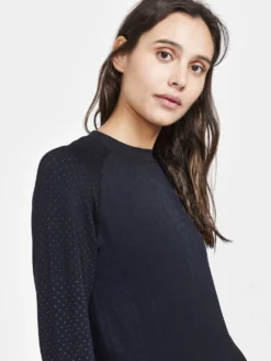 Ondershirt Craft Women ADV Warm Intensity LS W Black -Odli Kleding Winkel 4 1912644 999000 ADV20Warm20Intensity20LS20W Closeup3 Preview