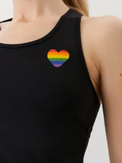 Bjorn Borg Tanktop Björn Borg Women Tank W Borg Pride Black -Odli Kleding Winkel 4 2121 1162 92291 3201