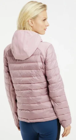 Jas Protest Women Charon Mauvepink -Odli Kleding Winkel 4 6622500 737 model back half 01