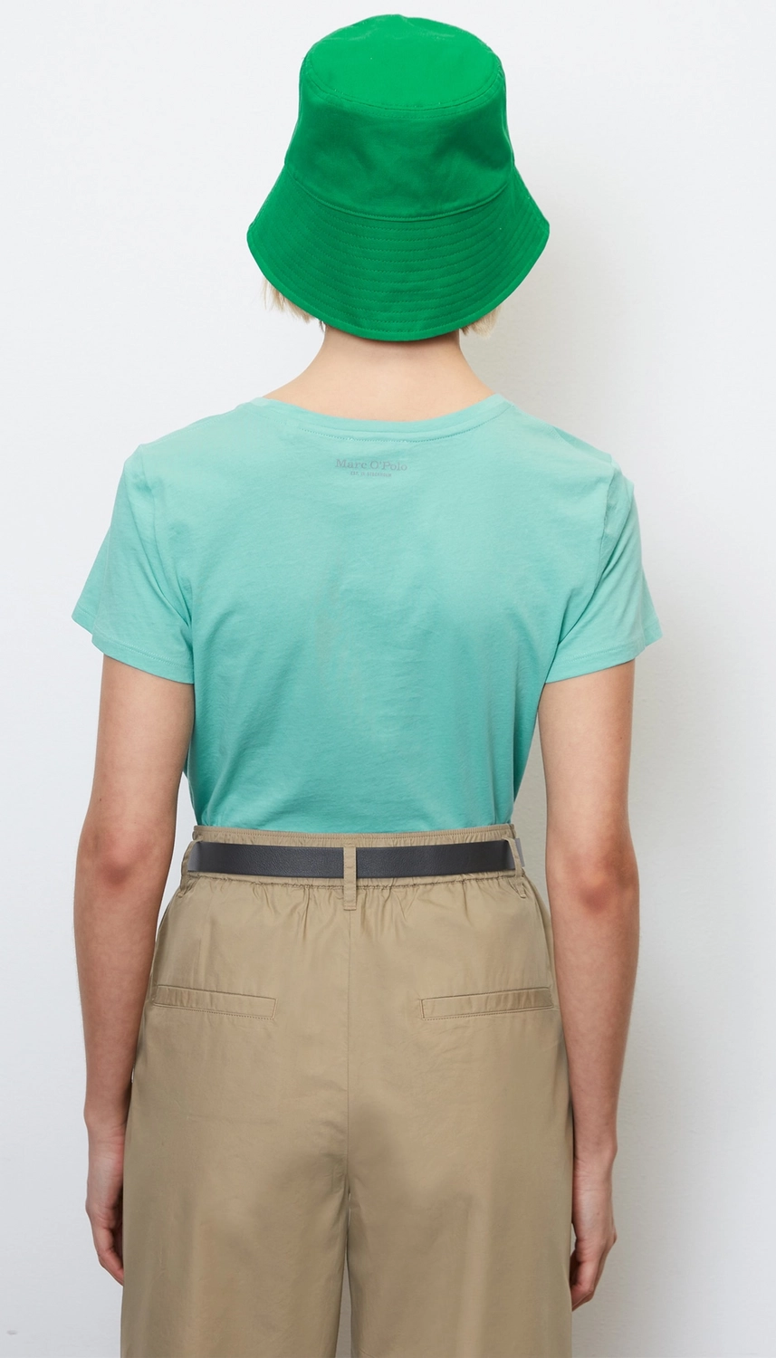 T-Shirt Marc O'Polo Women 303206751119 Sea Blue 4 T-Shirt Marc O'Polo Women 303206751119 Sea Blue - Afbeelding 4