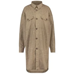 Jas AGU Women Oversized Rain Shirt Urban Outdoor Lead Gray