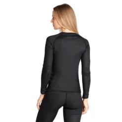 Ondershirt Odlo Women BL Top Crew Neck LS Active F-Dry Light Black -Odli Kleding Winkel 451082