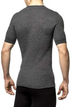 T-shirt Woolpower Unisex Tee 200 Grey -Odli Kleding Winkel 5 03062015 03062015 DSC0030 6