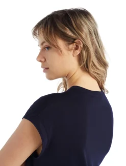 Tanktop Icebreaker Women Drayden Sleeveless Top Midnight Navy -Odli Kleding Winkel 5 0A56ER401 4