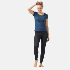 Ondershirt Odlo Women Crew Neck S/S Active F-Dry Light Blue Wing Teal -Odli Kleding Winkel 5 141161 20592 4