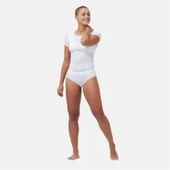 Ondershirt Odlo Women Crew Neck S/S Performance X-Light White -Odli Kleding Winkel 5 188501 10000 4