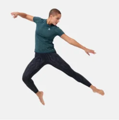 Ondershirt Odlo Women Crew Neck S/S Blackcomb Light Blue Wing Teal Space Dye -Odli Kleding Winkel 5 188671 20875 4