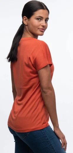 T-Shirt Bergans Women Urban Wool Tee Brick -Odli Kleding Winkel 5 5 10