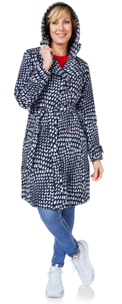 Regenjas Happy Rainy Days Geneve Graphic Midnight -Odli Kleding Winkel 5 geneve graphic midnight wit 5 scaled 1