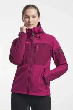 Jas Tenson Women Himalaya Softshell Dark Fuchsia