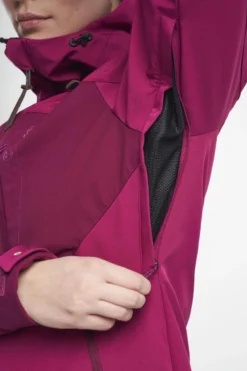 Jas Tenson Women Himalaya Softshell Dark Fuchsia -Odli Kleding Winkel 5017355443 3