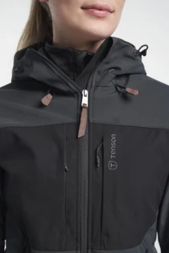 Jas Tenson Women Himalaya Softshell Black -Odli Kleding Winkel 5017355998 3