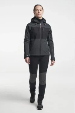 Jas Tenson Women Himalaya Softshell Black -Odli Kleding Winkel 5017355998 4
