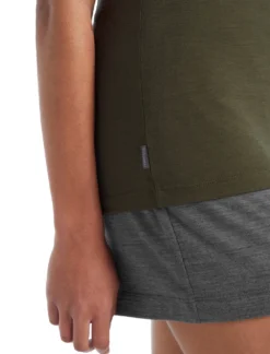 T-Shirt Icebreaker Women Tech Lite II SS Tee Loden -Odli Kleding Winkel 6 0A59J9069 5