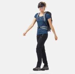 Ondershirt Odlo Women Crew Neck S/S Active F-Dry Light Blue Wing Teal -Odli Kleding Winkel 6 141161 20592 5