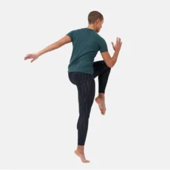 Ondershirt Odlo Women Crew Neck S/S Blackcomb Light Blue Wing Teal Space Dye -Odli Kleding Winkel 6 188671 20875 5